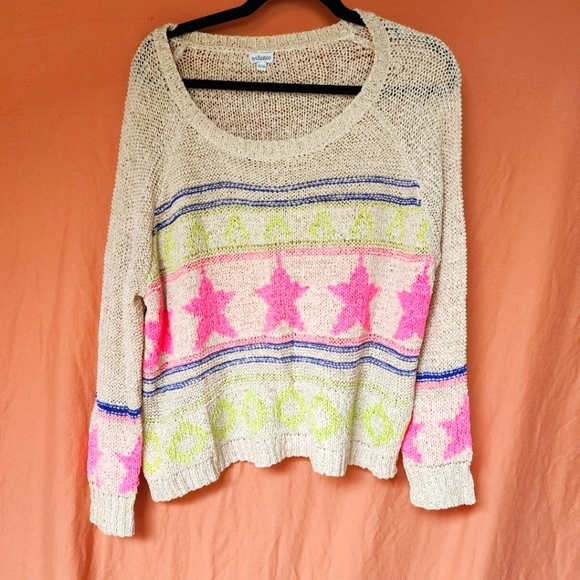 Star print sweater - Picture 1 of 3